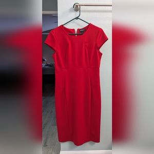 Liz Claiborne Dress red